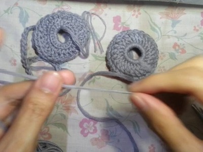 Crochet Headset Ear Cover Style 2, Part 1 of 2