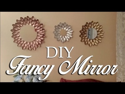 DIY Fancy Mirror with Spoons!