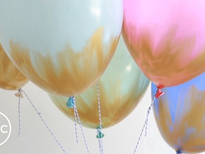 DIY Fancy Party Balloons