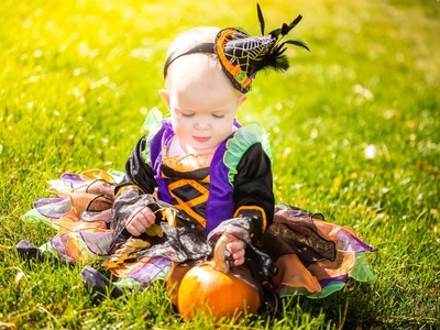 DIY Halloween Tutorial - Mini Witch Hat Headband for all ages