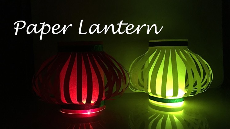DIY: How to make  a Paper Lantern | Diwali Decorations | Christmas Lights