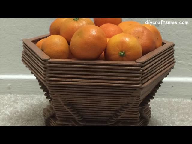 DIY POPSICLE FRUIT BASKET