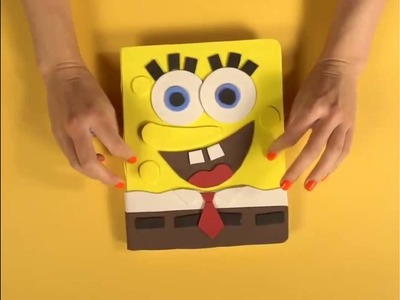 DIY Spongebob notebook