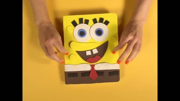 DIY Spongebob notebook