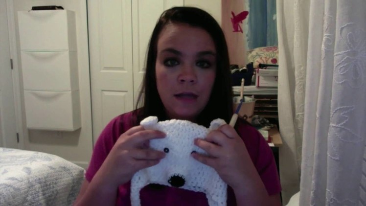 How to Crochet a Polar Bear Hat