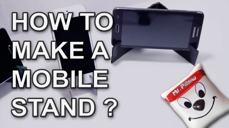 How To Make A Mobile Stand | DIY | Easy DIY Project