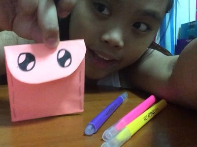 How to make a paper pouch