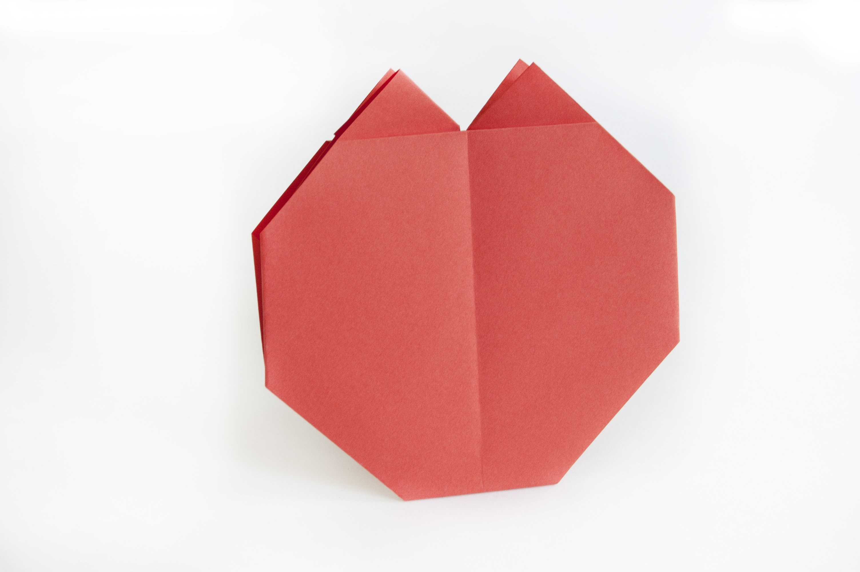 How to make a paper Tomato, origami Vegetables, Easy origami