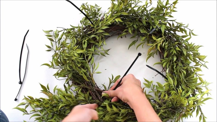 How to make a wreath for cheap
