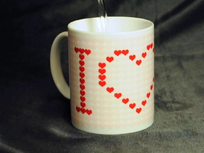 Magic Mug with I Love You ~ Best Gift For Coming Christmas