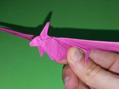 Origami Dinosaur Pteranodon (How to make)