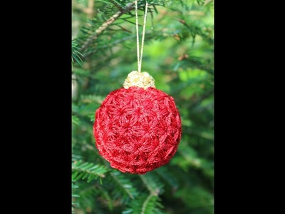 Triangle Star Stitch - Christmas Tree Ornament Part 1 - Crochet