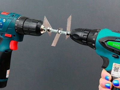 5 ideas with a cordless drill