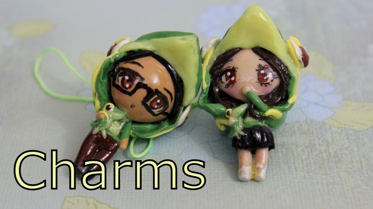 Custom Chibi Charms from Lost and Found Charms