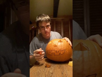 Demonstration speech on how to carve a pumpkin