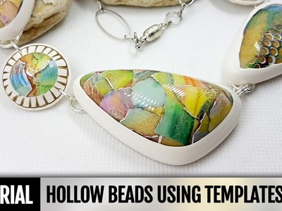 DIY! How to make Hollow beads using templates. Video Tutorial