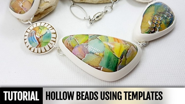 DIY! How to make Hollow beads using templates. Video Tutorial