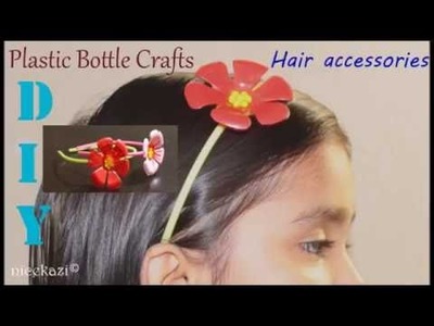 Hair accessories: plastic bottle crafts