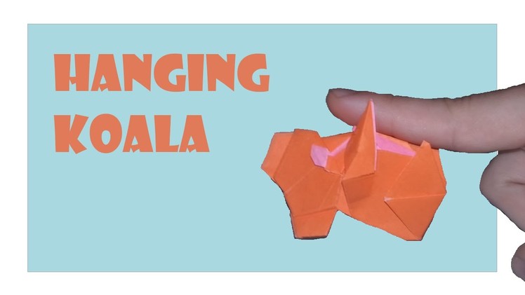 Hanging Koala Origami Tutorial (Yoshihide Momotani)