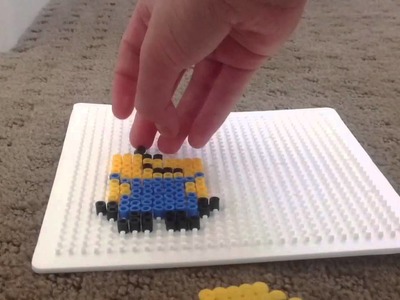 How To Make A Minion Out Of Perler Beads