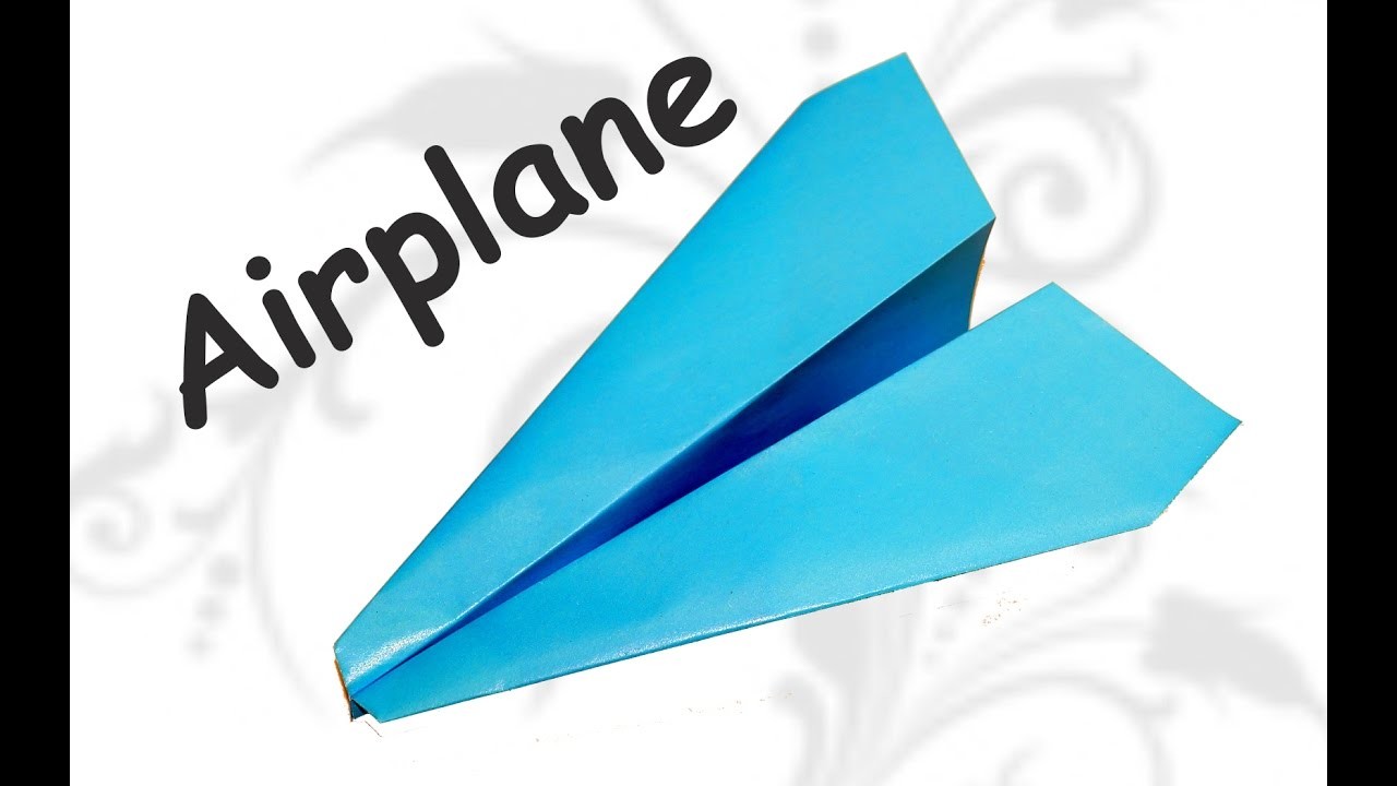 How to make a Paper Airplane - Origami easy - Paper Airplanes that FLY FAR DIY beauty and easy