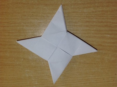 How To Make a Paper Ninja Star (Shuriken) - Origami DIY