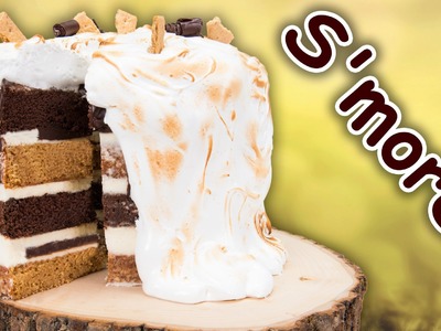 How to Make a S'mores Cake from Cookies Cupcakes and Cardio