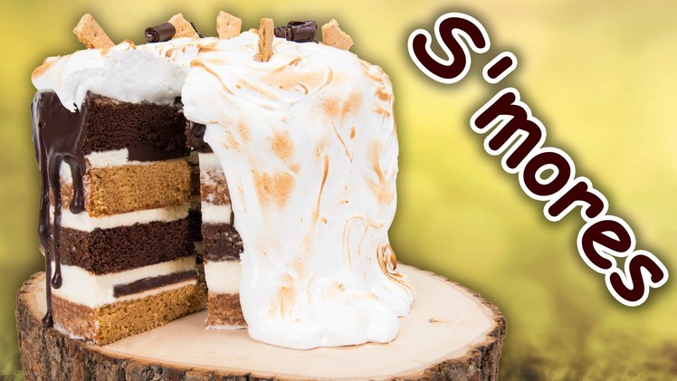 How to Make a S'mores Cake from Cookies Cupcakes and Cardio