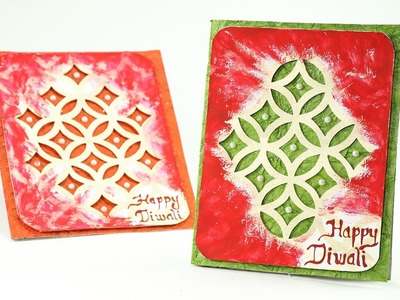 How to Make Diwali Cards Step by Step, Greeting Cards Making