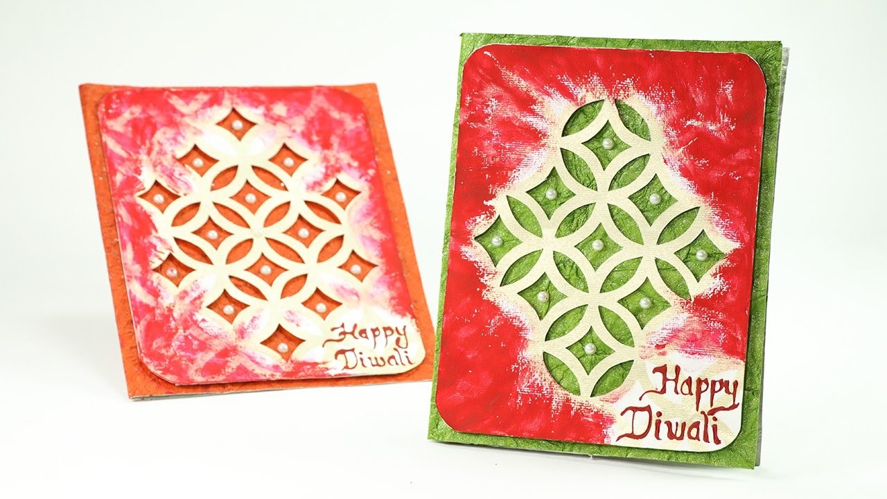 How to Make Diwali Cards Step by Step, Greeting Cards Making