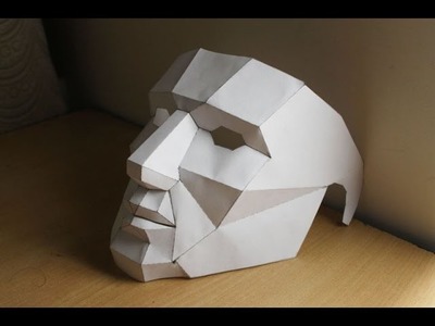 How to make low poly 3d mask