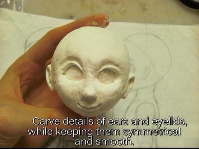 Making a Ball Jointed Doll: Part 1 The Head