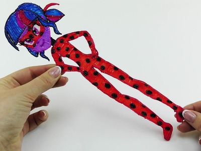 My Little Pony Equestria Girl Twilight Sparkle Miraculous Ladybug Style drawing with 3D PEN!