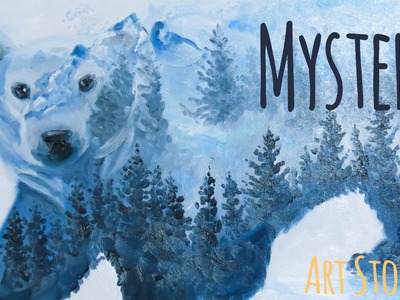 Mystery Timelapse Bear Painting | Art Stories