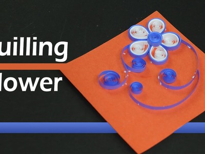 Paper Quilling for Beginners: Quilling Flower Pattern Card Design