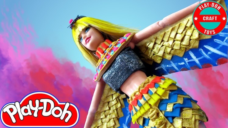 Play Doh Barbie Katy Perry - Dark Horse Inspired Costume (2) Play-Doh Craft N Toys