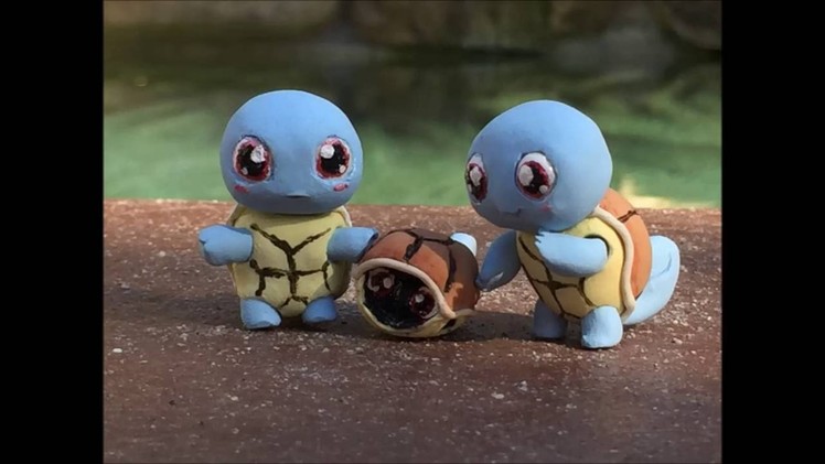 Polymer Clay Baby Squirtle (Esquirebob's Too Cute: Pokemon)