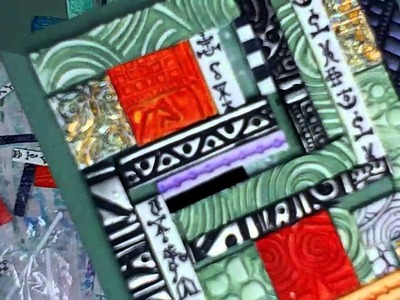 Polymer Clay Tiled Coat Hook -- Part 2 - Patti Tolley Parrish - Inky Obsessions