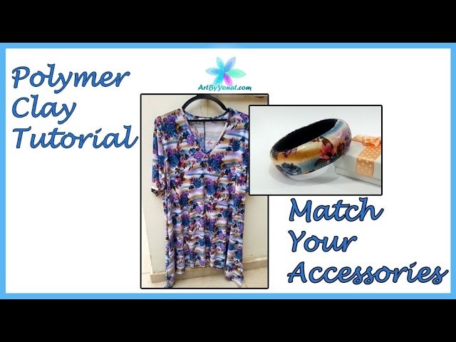 Polymer Clay Tutorial - Match Your Accessories - Lesson #50