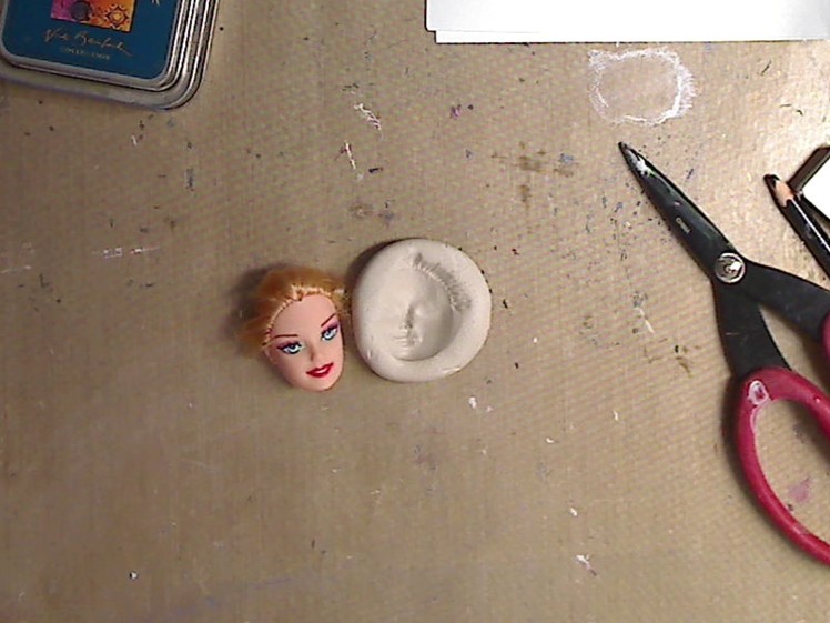 Quickie- How to Make a Mold with a Doll Head