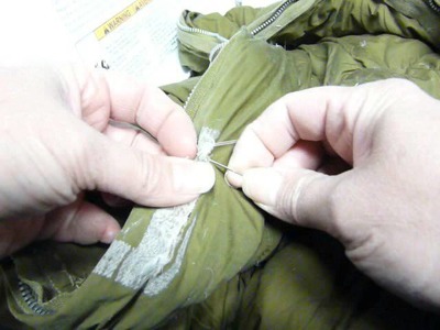 Sewing Rips in Blankets, Pillows, or Sleeping Bags Two Different Methods