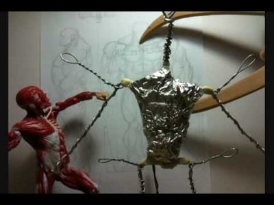 Superhero Action Figure Anatomical Proportion Sculpting Part 4 of X