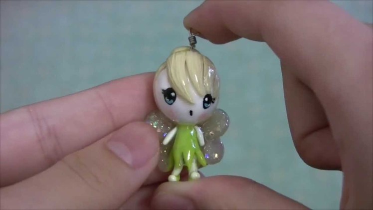 Tinker Bell Polymer Clay Charm