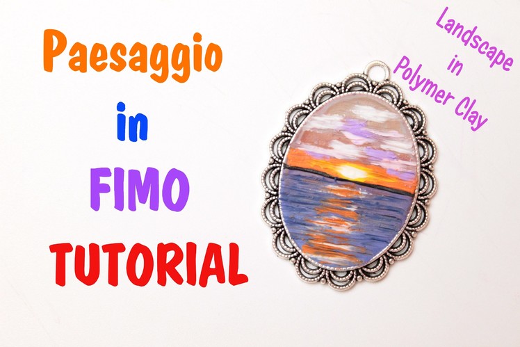 TUTORIAL: Dipingere col fimo - Paint with polymer clay | Sissy's Creations