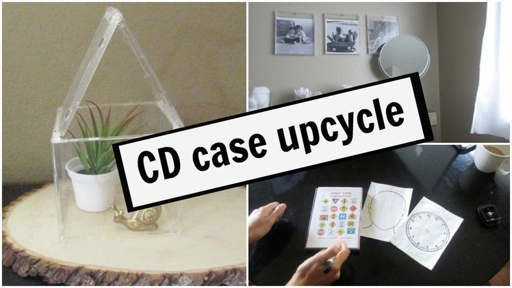 Upcycle CD & DVD cases!