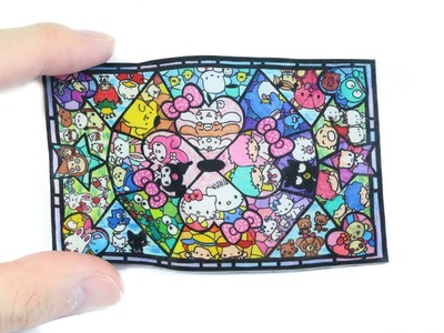 Watch Me Shrink Plastic: Sanrio Stained Glass