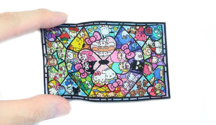 Watch Me Shrink Plastic: Sanrio Stained Glass
