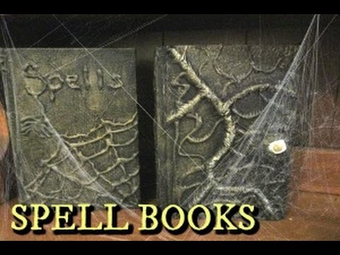 WITCHES SPELL BOOK TUTORIAL ~HALLOWEEN~