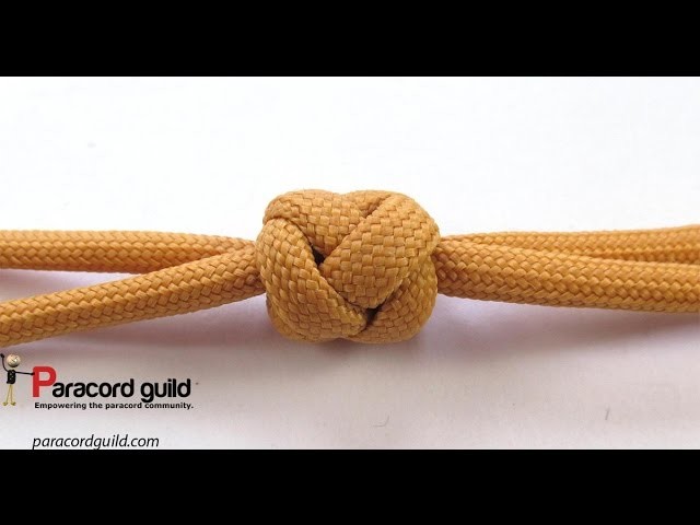 2 strand gaucho knot button