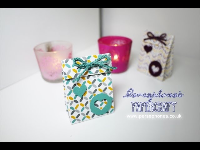 4-1.2" x 6-1.2" Series: Little Fold Over Bag | Stampin' Up (UK) with Persephone's Papercraft